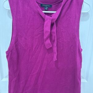 Banana Republic Women's Fuchsia Sleeveless Blouse